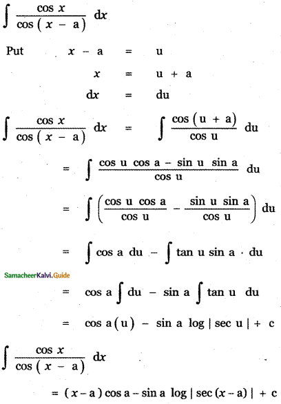 Samacheer Kalvi 11th Maths Guide Chapter 11 Integral Calculus Ex 11.6 29
