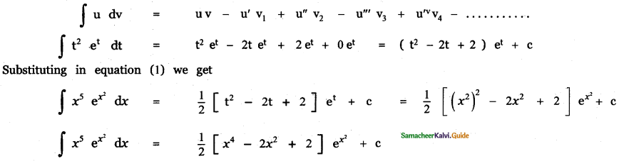 Samacheer Kalvi 11th Maths Guide Chapter 11 Integral Calculus Ex 11.7 15