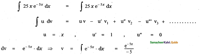 Samacheer Kalvi 11th Maths Guide Chapter 11 Integral Calculus Ex 11.7 4