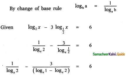 Samacheer Kalvi 11th Maths Guide Chapter 2 Basic Algebra Ex 2.12 11