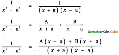 Samacheer Kalvi 11th Maths Guide Chapter 2 Basic Algebra Ex 2.9 1