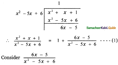 Samacheer Kalvi 11th Maths Guide Chapter 2 Basic Algebra Ex 2.9 14