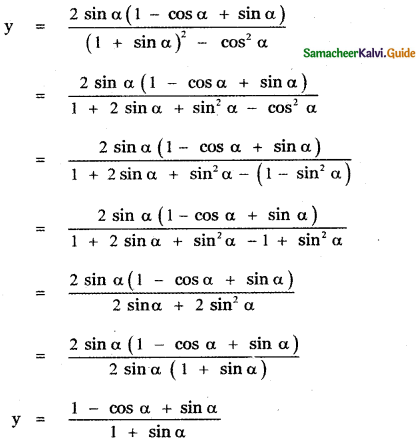 Samacheer Kalvi 11th Maths Guide Chapter 3 Trigonometry Ex 3.1 15