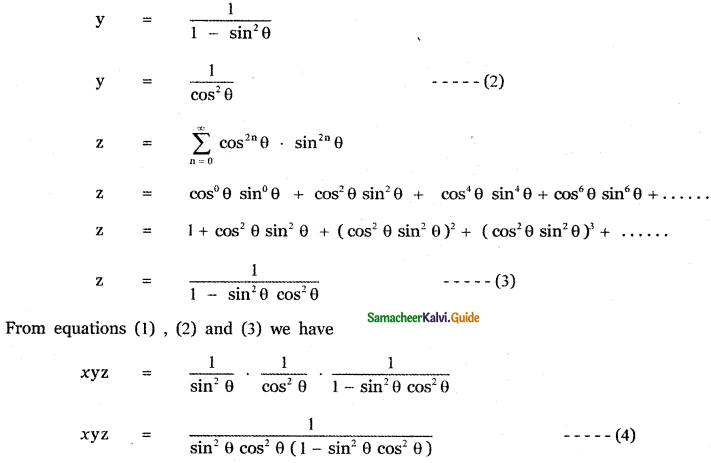 Samacheer Kalvi 11th Maths Guide Chapter 3 Trigonometry Ex 3.1 18