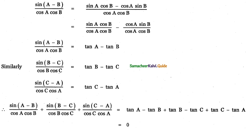 Samacheer Kalvi 11th Maths Guide Chapter 3 Trigonometry Ex 3.12 17