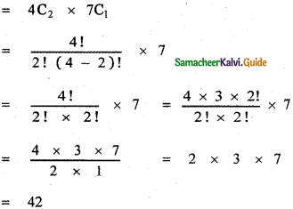 Samacheer Kalvi 11th Maths Guide Chapter 4 Combinatorics and Mathematical Induction Ex 4.3 54