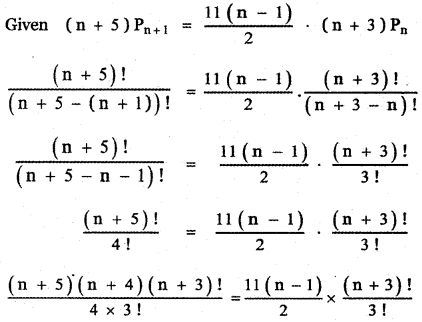 Samacheer Kalvi 11th Maths Guide Chapter 4 Combinatorics and Mathematical Induction Ex 4.5 3