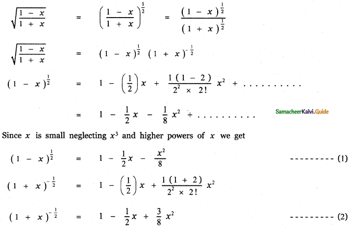Samacheer Kalvi 11th Maths Guide Chapter 5 Binomial Theorem, Sequences and Series Ex 5.4 12