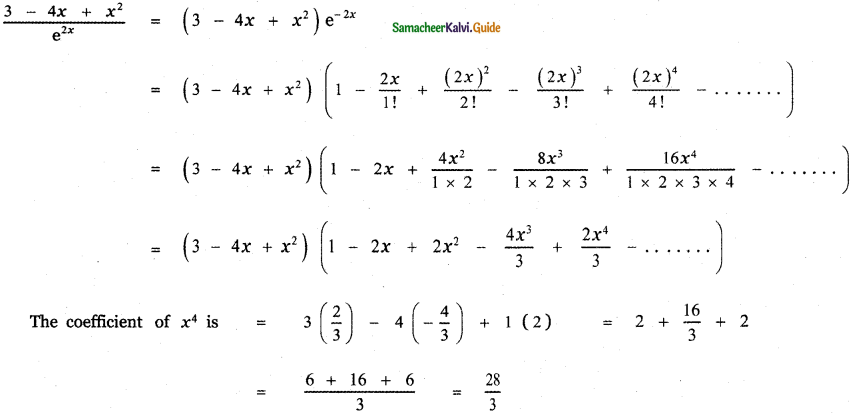 Samacheer Kalvi 11th Maths Guide Chapter 5 Binomial Theorem, Sequences and Series Ex 5.4 30