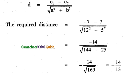 Samacheer Kalvi 11th Maths Guide Chapter 6 Two Dimensional Analytical Geometry Ex 6.3 15