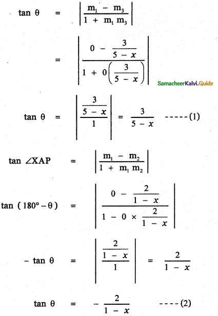 Samacheer Kalvi 11th Maths Guide Chapter 6 Two Dimensional Analytical Geometry Ex 6.3 19