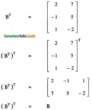 Samacheer Kalvi 11th Maths Guide Chapter 7 Matrices and Determinants Ex 7.1 44