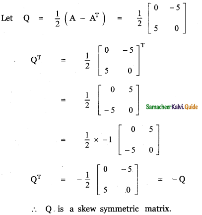 Samacheer Kalvi 11th Maths Guide Chapter 7 Matrices and Determinants Ex 7.1 47