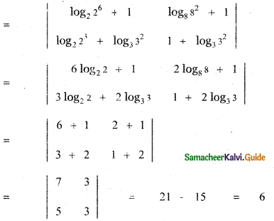 Samacheer Kalvi 11th Maths Guide Chapter 7 Matrices and Determinants Ex 7.4 12