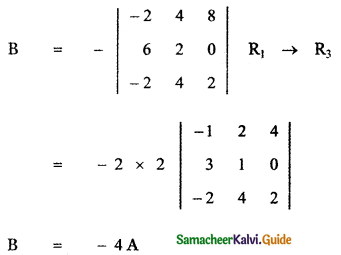 Samacheer Kalvi 11th Maths Guide Chapter 7 Matrices and Determinants Ex 7.5 45