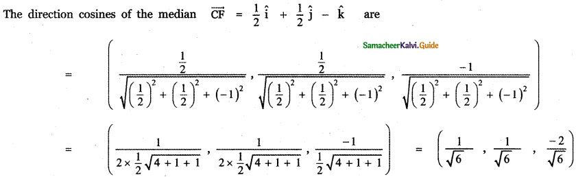 Samacheer Kalvi 11th Maths Guide Chapter 8 Vector Algebra - I Ex 8.2 21