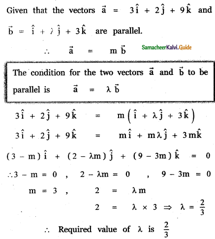 Samacheer Kalvi 11th Maths Guide Chapter 8 Vector Algebra - I Ex 8.2 25