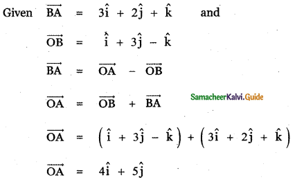 Samacheer Kalvi 11th Maths Guide Chapter 8 Vector Algebra - I Ex 8.5 9