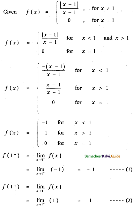 Samacheer Kalvi 11th Maths Guide Chapter 9 Limits and Continuity Ex 9.1 58