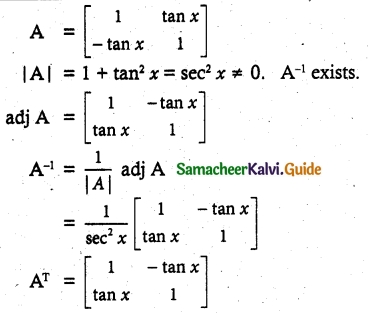 Samacheer Kalvi 12th Maths Guide Chapter 1 Applications of Matrices and Determinants Ex 1.1 31