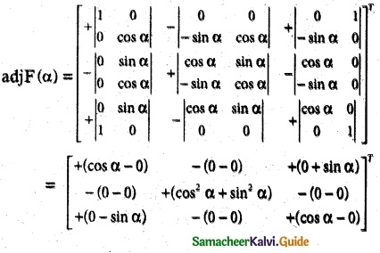 Samacheer Kalvi 12th Maths Guide Chapter 1 Applications of Matrices and Determinants Ex 1.1 9