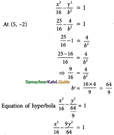 Samacheer Kalvi 12th Maths Guide Chapter 5 Two Dimensional Analytical Geometry - II Ex 5.2 11