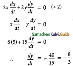Samacheer Kalvi 12th Maths Guide Chapter 7 Applications of Differential Calculus Ex 7.1 7