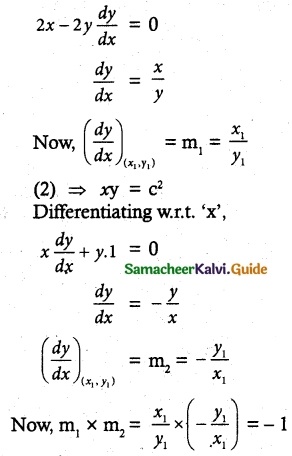 Samacheer Kalvi 12th Maths Guide Chapter 7 Applications of Differential Calculus Ex 7.2 7