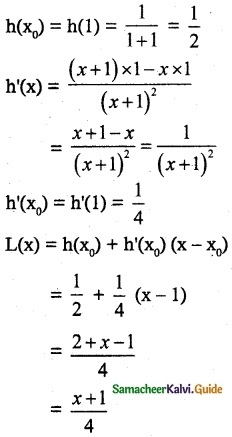 Samacheer Kalvi 12th Maths Guide Chapter 8 Differentials and Partial Derivatives Ex 8.1 6