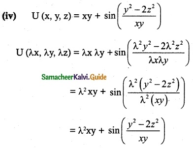 Samacheer Kalvi 12th Maths Guide Chapter 8 Differentials and Partial Derivatives Ex 8.7 3