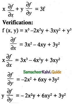 Samacheer Kalvi 12th Maths Guide Chapter 8 Differentials and Partial Derivatives Ex 8.7 4