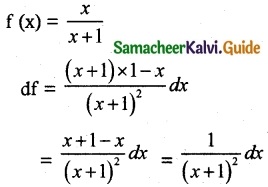 Samacheer Kalvi 12th Maths Guide Chapter 8 Differentials and Partial Derivatives Ex 8.8 4