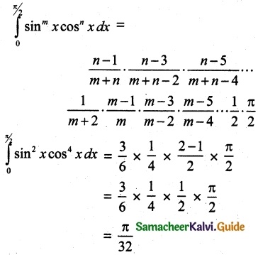 Samacheer Kalvi 12th Maths Guide Chapter 9 Applications of Integration Ex 9.6 5