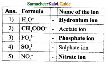 Samacheer Kalvi 9th Science Guide Chapter 14 Acids, Bases and Salts 8