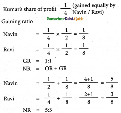 Samacheer Kalvi 12th Accountancy Guide Chapter 6 Retirement and Death of a Partner 19