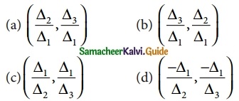 Samacheer Kalvi 12th Business Maths Guide Chapter 1 Applications of Matrices and Determinants Ex 1.4 12