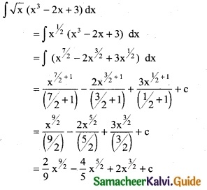 Samacheer Kalvi 12th Business Maths Guide Chapter 2 Integral Calculus I Ex 2.1 3