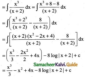 Samacheer Kalvi 12th Business Maths Guide Chapter 2 Integral Calculus I Ex 2.2 3