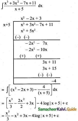 Samacheer Kalvi 12th Business Maths Guide Chapter 2 Integral Calculus I Ex 2.2 4