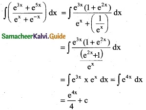 Samacheer Kalvi 12th Business Maths Guide Chapter 2 Integral Calculus I Ex 2.3 3