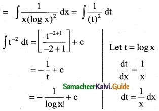 Samacheer Kalvi 12th Business Maths Guide Chapter 2 Integral Calculus I Ex 2.3 5