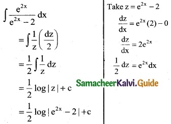 Samacheer Kalvi 12th Business Maths Guide Chapter 2 Integral Calculus I Ex 2.6 2