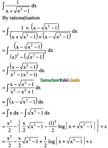 Samacheer Kalvi 12th Business Maths Guide Chapter 2 Integral Calculus I Ex 2.7 15