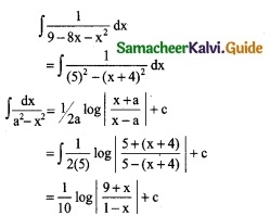 Samacheer Kalvi 12th Business Maths Guide Chapter 2 Integral Calculus I Ex 2.7 2