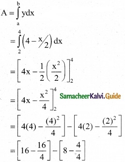 Samacheer Kalvi 12th Business Maths Guide Chapter 3 Integral Calculus II Ex 3.1 1