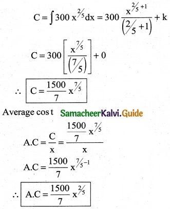 Samacheer Kalvi 12th Business Maths Guide Chapter 3 Integral Calculus II Ex 3.2 5