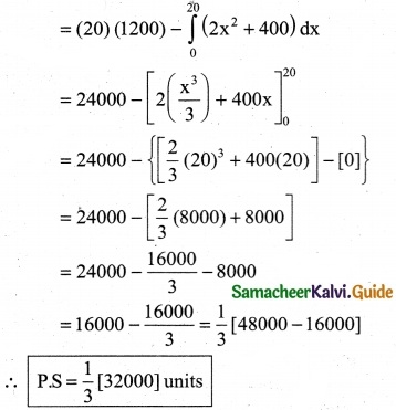 Samacheer Kalvi 12th Business Maths Guide Chapter 3 Integral Calculus II Ex 3.3 6