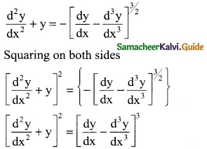 Samacheer Kalvi 12th Business Maths Guide Chapter 4 Differential Equations Ex 4.1 1