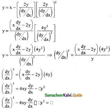 Samacheer Kalvi 12th Business Maths Guide Chapter 4 Differential Equations Ex 4.1 4