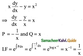 Samacheer Kalvi 12th Business Maths Guide Chapter 4 Differential Equations Ex 4.6 5